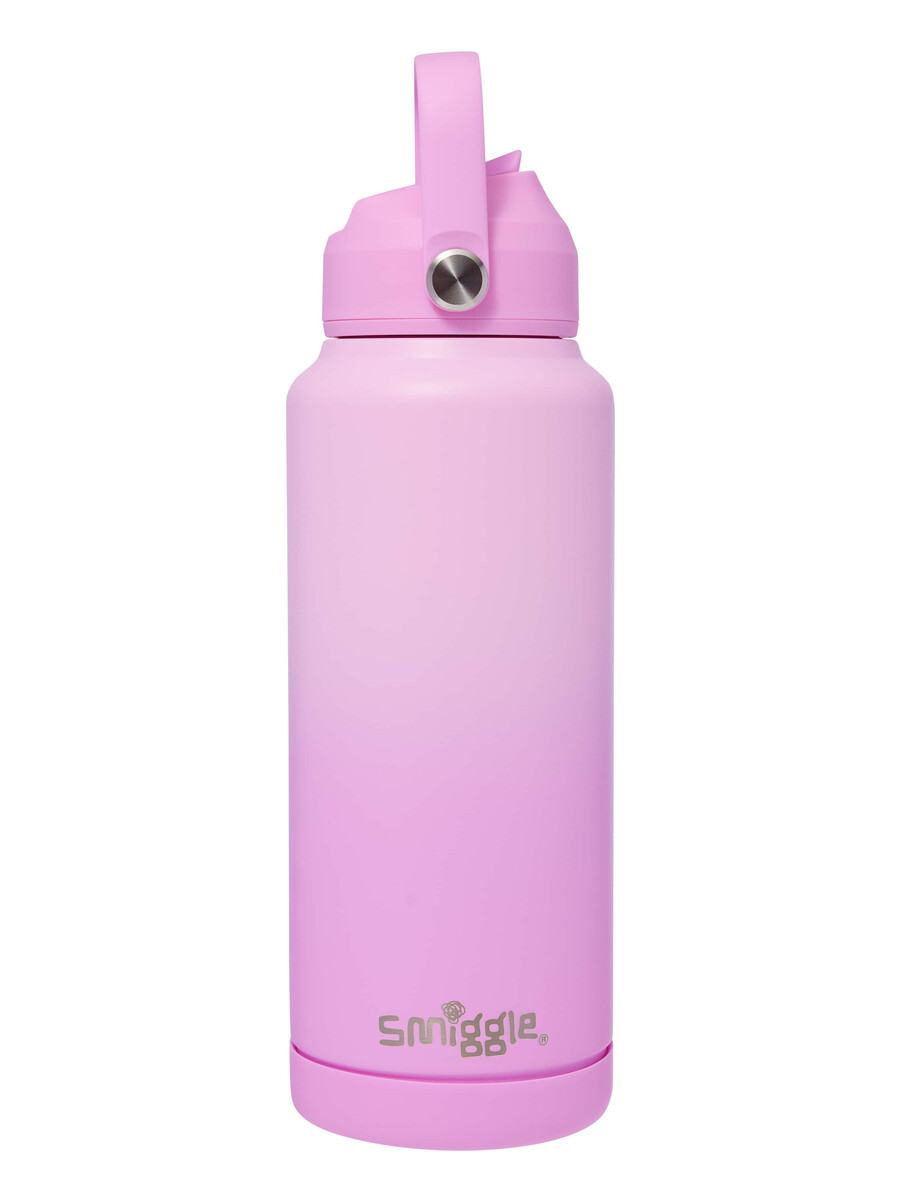 squiggle insulated stainless steel drink bottle 1l