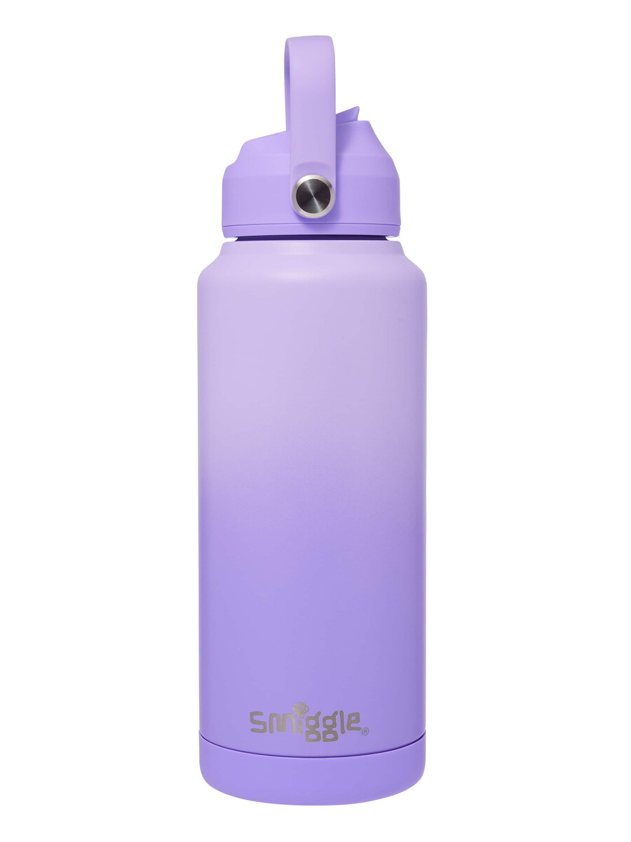 squiggle insulated stainless steel drink bottle 1l