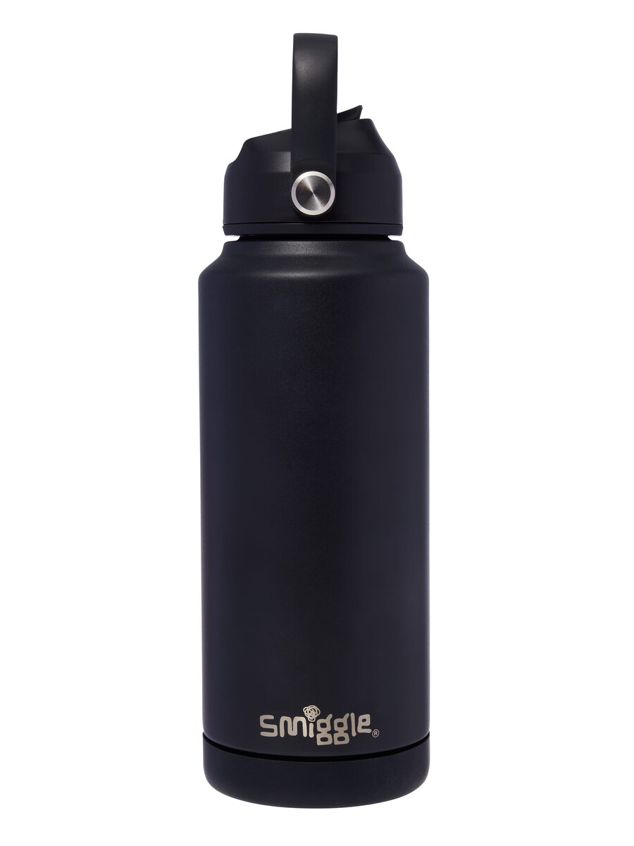squiggle insulated stainless steel drink bottle 1l
