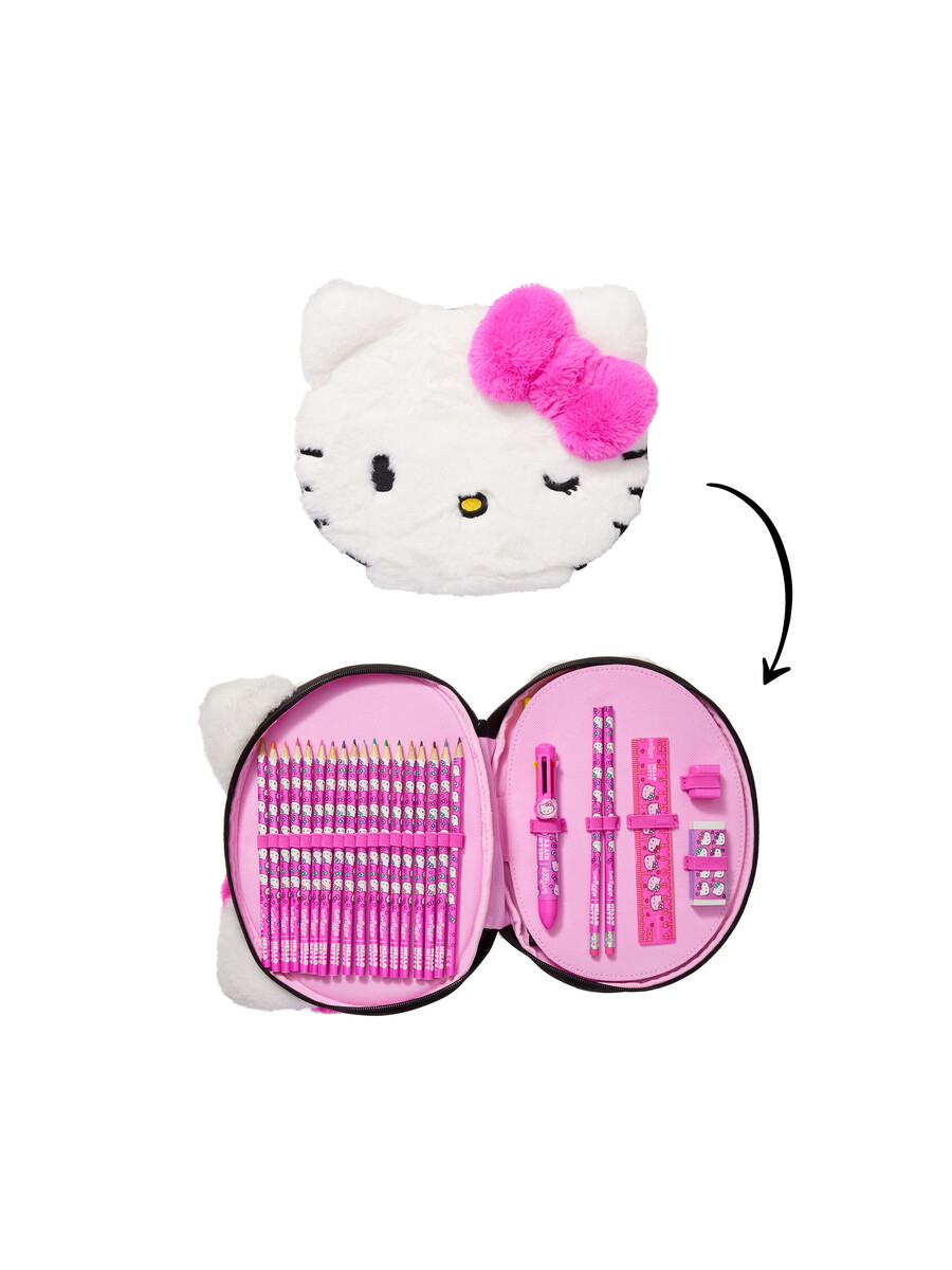 hello kitty zip it stationery gift pack