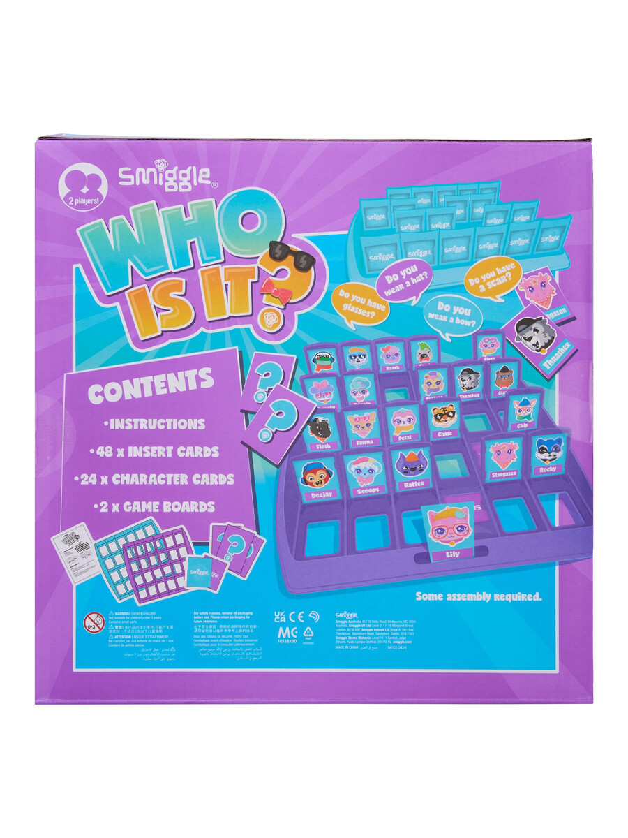 who is it board game